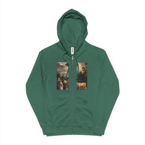 Unisex Fleece Zip Up Hoodie with Alien Art | Unique Graphic Hoodie, Cozy Gift for Sci-Fi Lovers, Casual Wear, Unisex Fashion, [...]