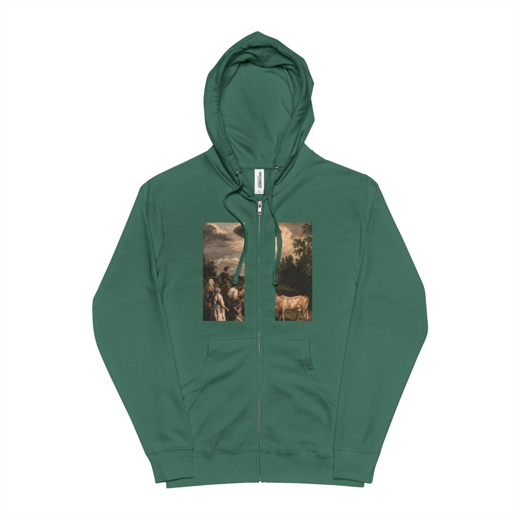 Unisex Fleece Zip Up Hoodie with Alien Art | Unique Graphic Hoodie, Cozy Gift for Sci-Fi Lovers, Casual Wear, Unisex Fashion, [...]
